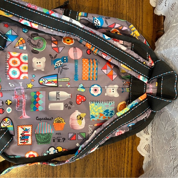LeSportsac Colorful Patterned Backpack - Picture 2 of 5